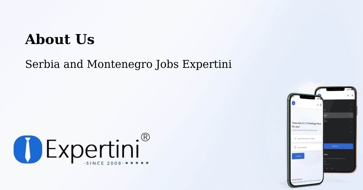 About Expertini Recruitment Platform  – Stoney Point - Stoney Point, Serbia and Montenegro Jobs Expertini