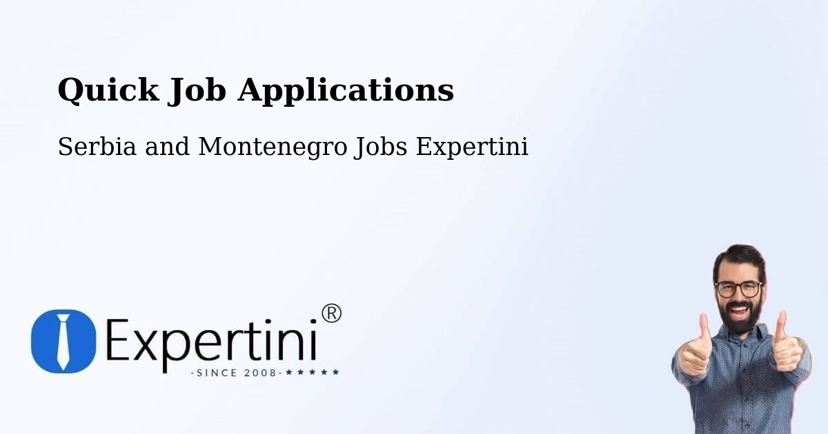 Quick Apply Feature – Stoney Point - Serbia and Montenegro Jobs Expertini